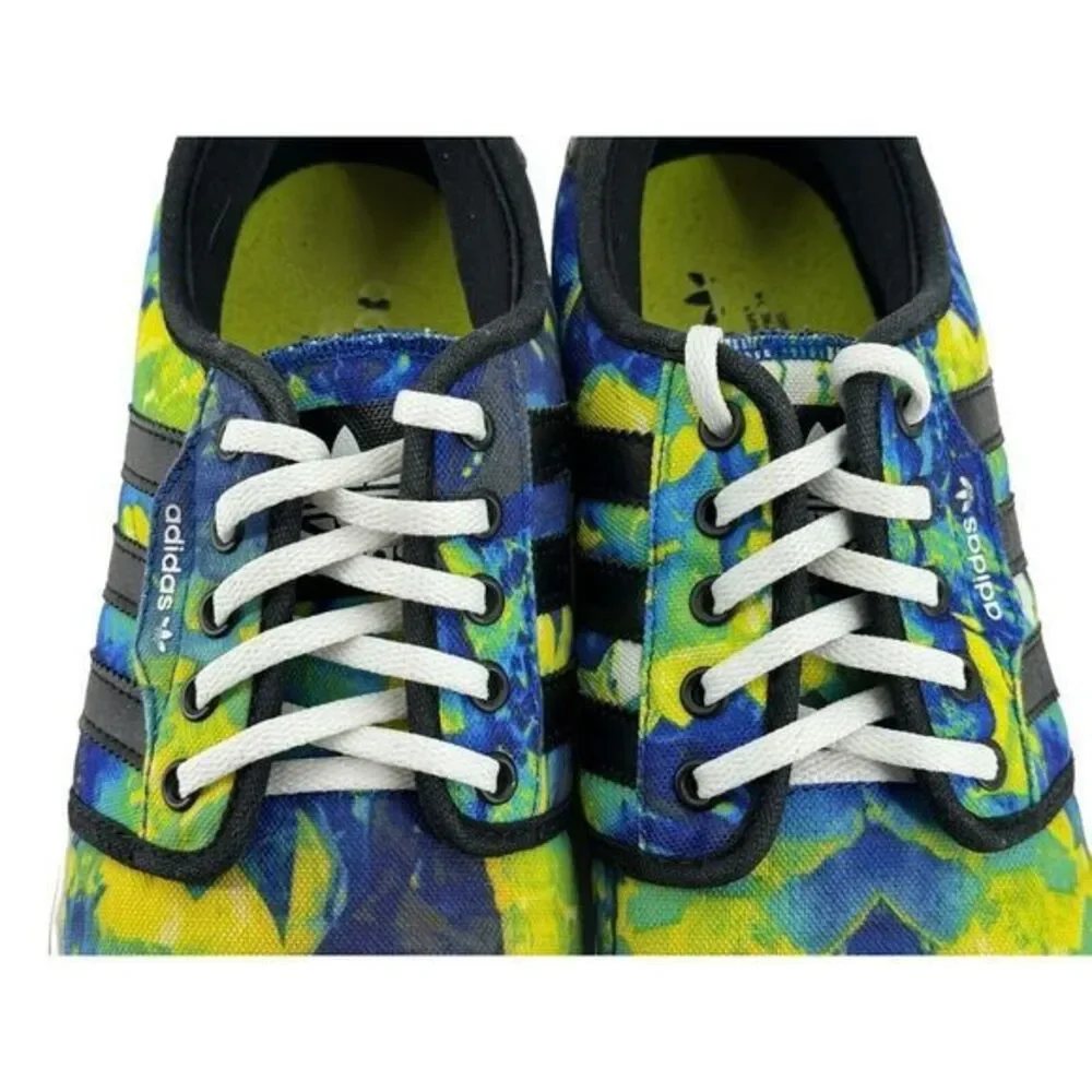 Adidas Skateboard Shoe Unisex Blue / Green Deadstock Size Men 8 /‎ Women 9.5